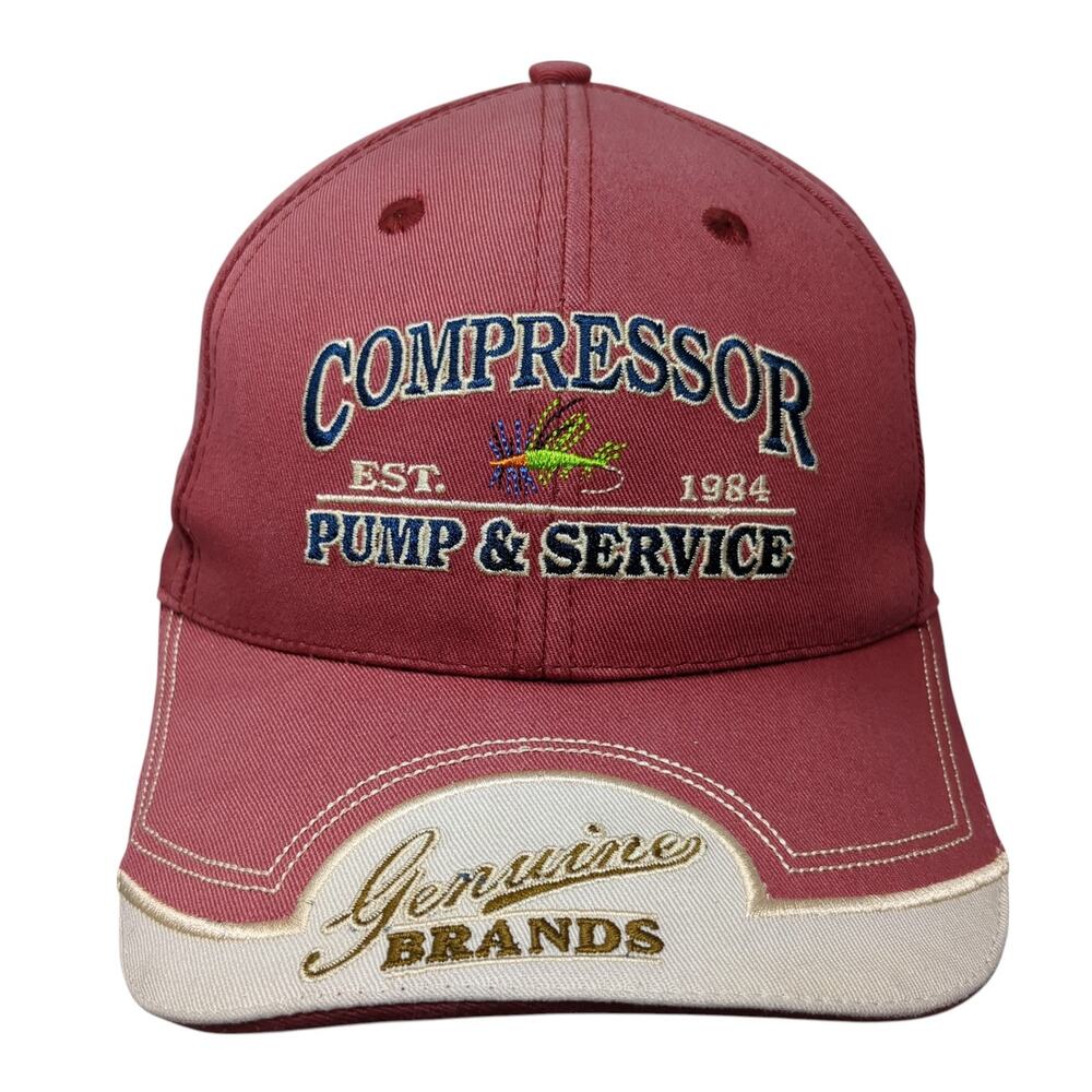 Compressor Pump & Services Est. 1984 Baseball Cap Red One Size Adjustable CPS
